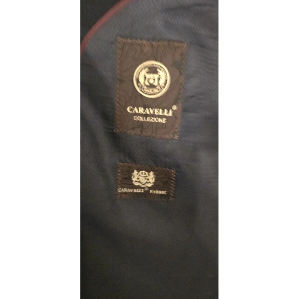 Caravelli Suit Mens Navy‎ Kelly -A  48 S , 42 W